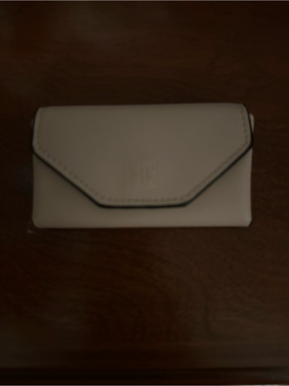 Envelope Coin Wallet in Light Pink Cream